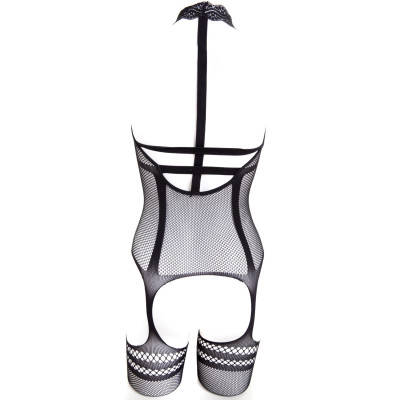 Catsuit Gótico de Rejilla
