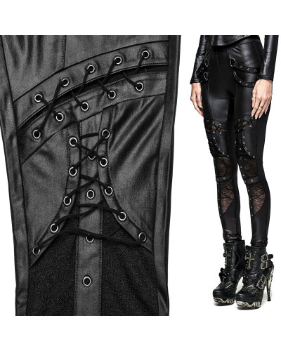Legging Gótico con Cruzados