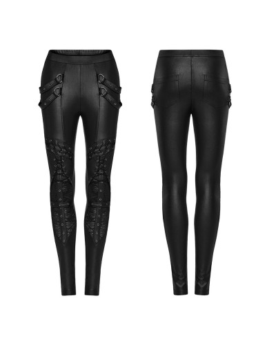Legging Gótico con Cruzados