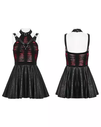 Black and Red Dress from Punk Rave Brand at €51.00