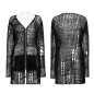 Chaqueta de Punto Negra Chaqueta de Punto Negra