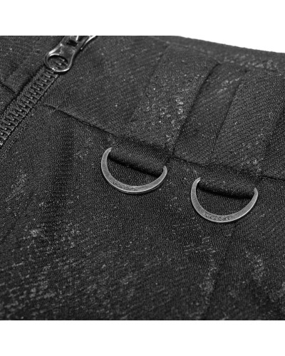 Gothic Miniskirt with Lacing