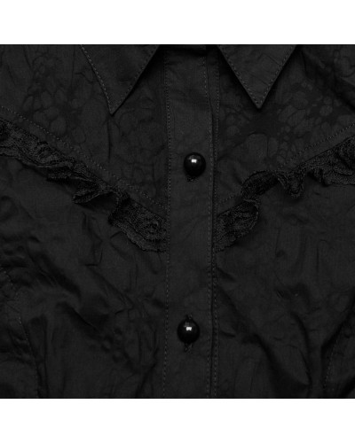 Chemise Gothique Noire