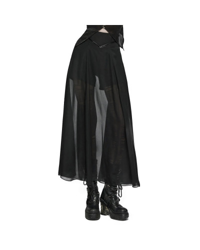 Gothic Shorts with Tulle