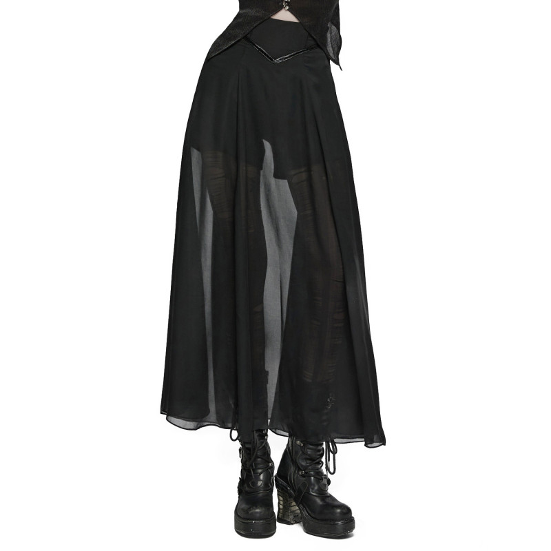 Gothic Shorts with Tulle