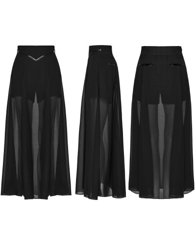 Gothic Shorts with Tulle