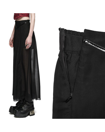 Gothic Shorts mit Tüll