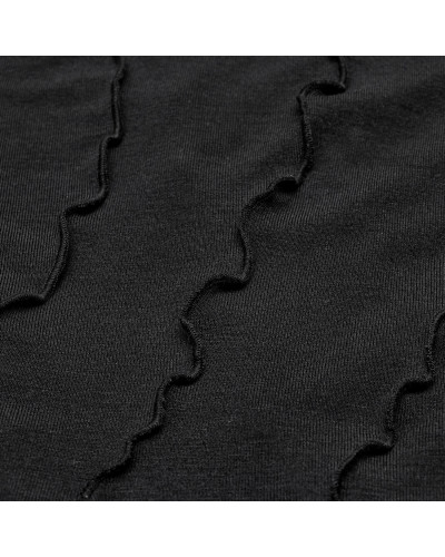 Gothic T-Shirt mit Spitze