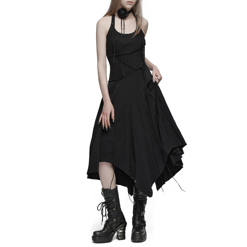 Asymmetric Gothic Dress