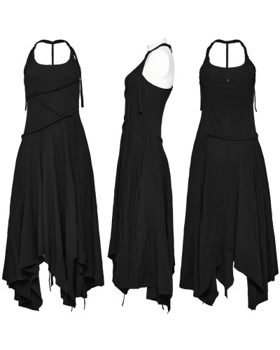 Vestido Gótico Assimétrico