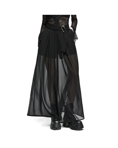 Gothic Shorts with Tulle