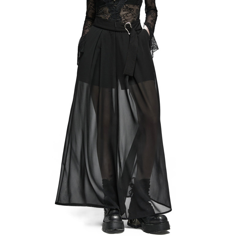 Gothic Shorts with Tulle