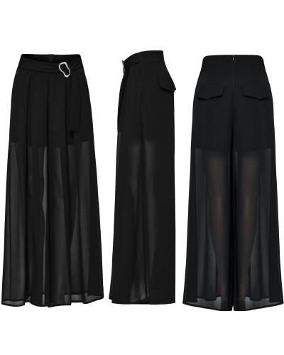 Shorts Góticos com Tule