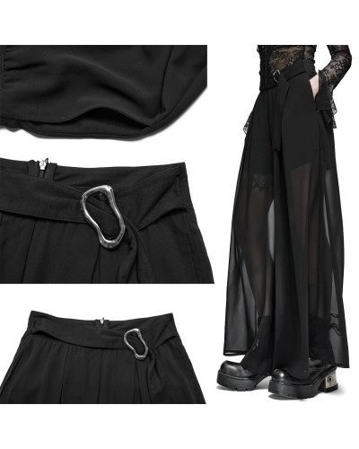 Shorts Góticos com Tule