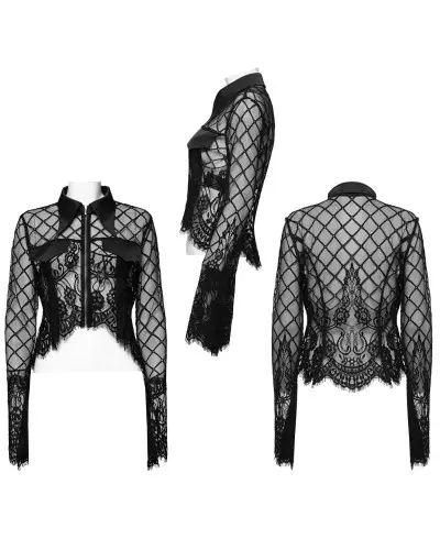 Shirt with Zipper from Punk Rave Brand at €39.90