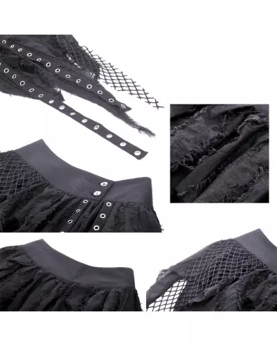 Minifalda Negra marca Dark in love a 37,50 €