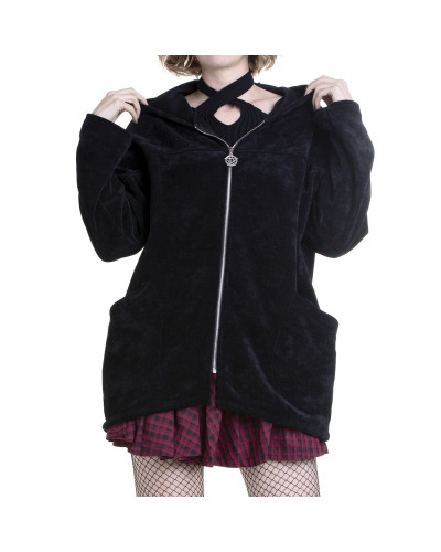 Schwarze Jacke Eva