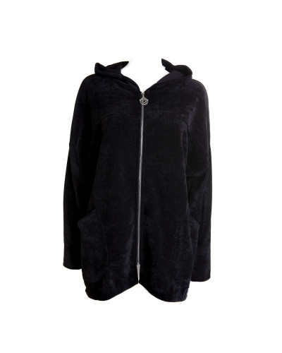 Schwarze Gothic Jacke