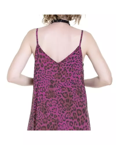 Pinkes Kleid mit Druckmuster der Style-Marke für 16,00 €