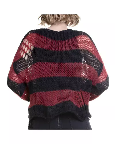 Suéter Preto e Vermelho da Marca Style por 17,00 €