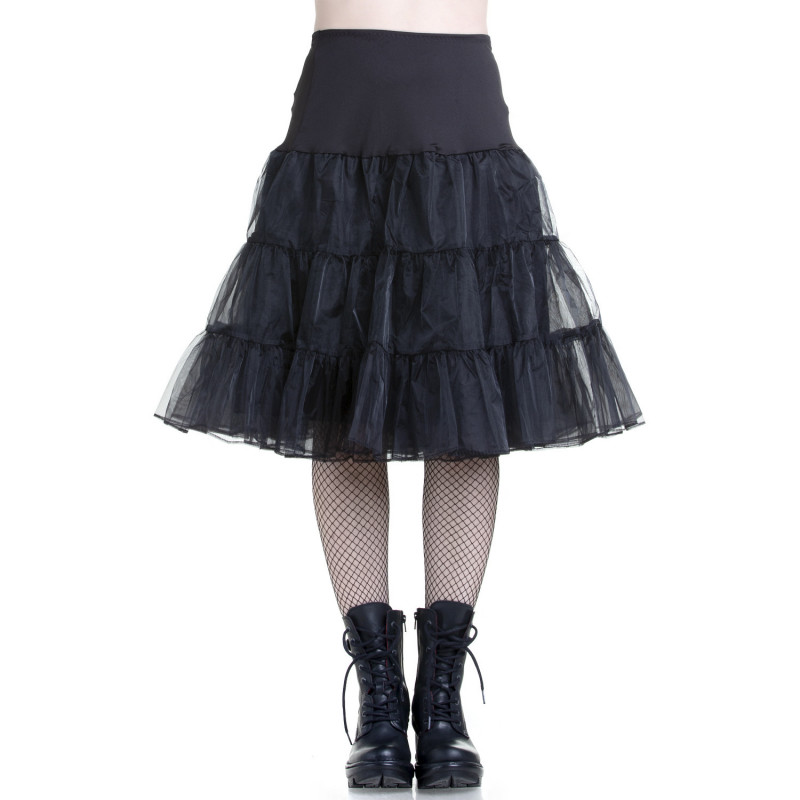 Gothic Skirt with Volants and Tulle
