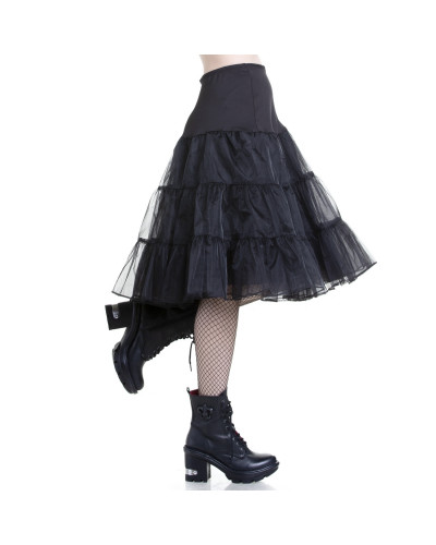 Gothic Skirt with Volants and Tulle