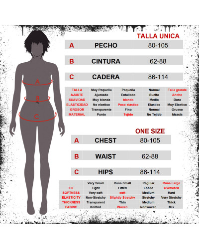 Chaqueta Gótica Negra
