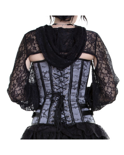Gothic Lace Bolero with Hood