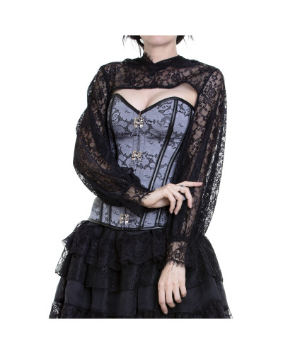 Gothic Lace Bolero with Hood
