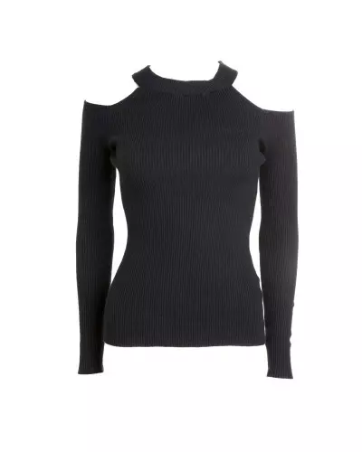 T-Shirt Côtelé Noir de la Marque Style à 17,00 €
