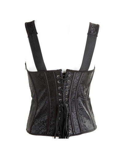 Gothic Corset with Bra Cups