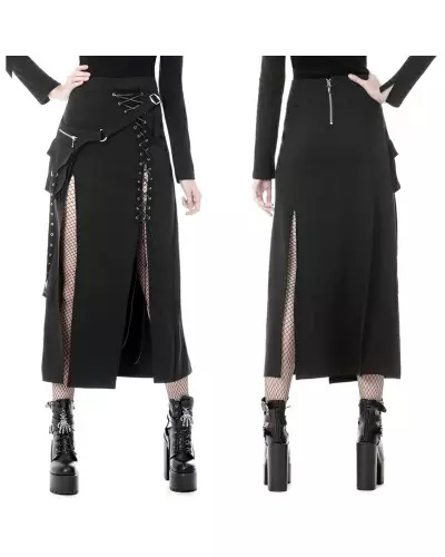 Asymmetric Skirt from Dark in love Brand at €58.00