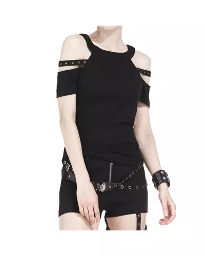 T-Shirt with Straps from Dark in love Brand at €32.90
