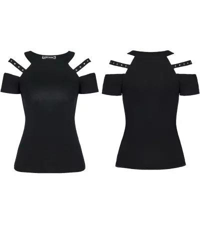 T-Shirt with Straps from Dark in love Brand at €32.90