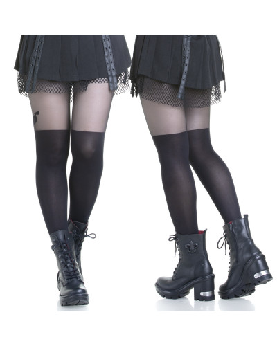 Gothic Tights with Heart
