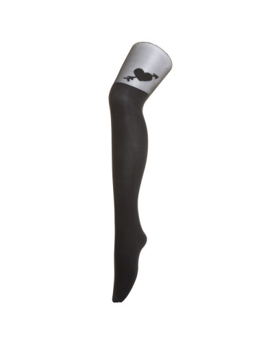 Collants Gothiques avec Coeur