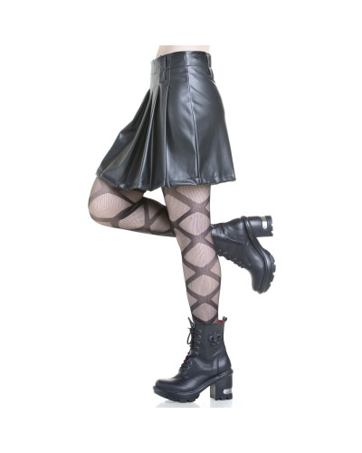 Gothic Strumpfhose aus Netzstoff