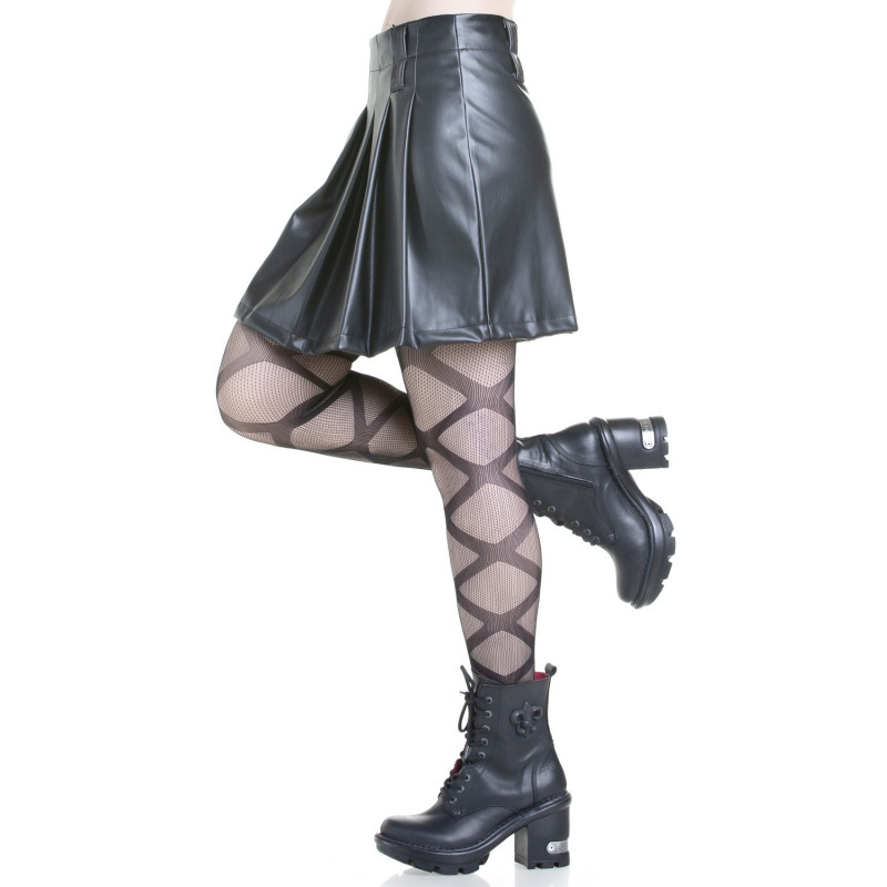 Gothic Strumpfhose aus Netzstoff