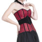 Corset Rouge et Noir