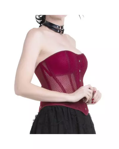 Red Corset Made of Mesh from Style Brand at €27.00