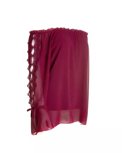 Rote Bluse mit Glockenärmeln der Style-Marke für 19,00 €