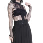 Body de Rejilla con Flores
