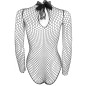 Body en Grille avec Fleurs