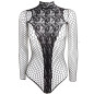 Body de Rejilla con Flores