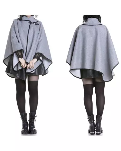 Gray Poncho from Style Brand at €22.50