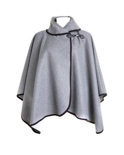 Poncho Gothique Gris