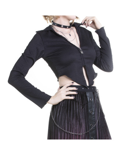 Kurzes Gothic T-Shirt