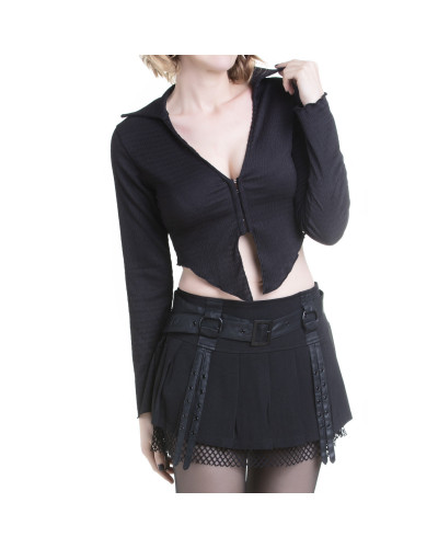 Kurzes Gothic T-Shirt