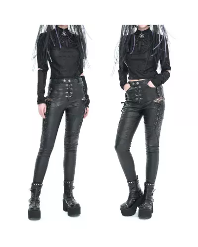 Pants with Mesh from Devil Fashion Brand at €105.00