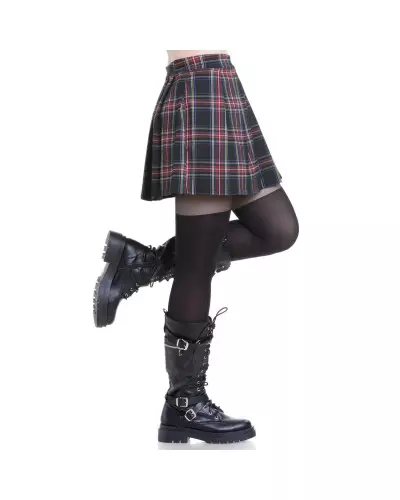 Black and Red Tartan Skirt from Style Brand at €17.00